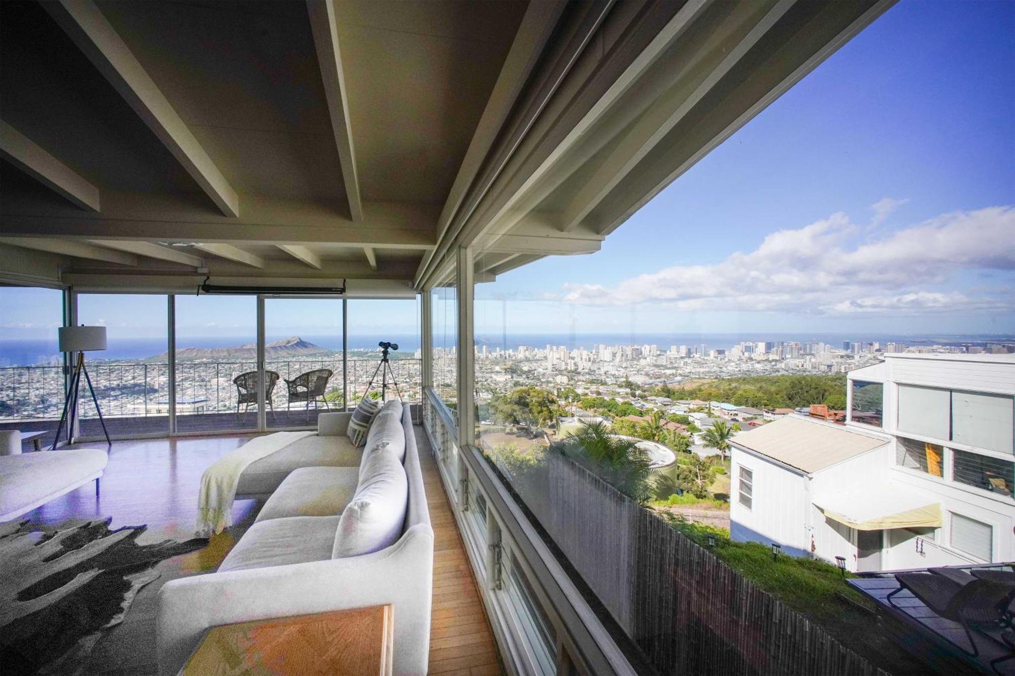 Breezy Honolulu Home Rental Ocean And Skyline Views Kültér fotó